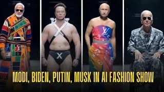 Modi, Biden, Jeff Bezos, Bill Gates, Obama in AI fashion show made viral by Elon Musk