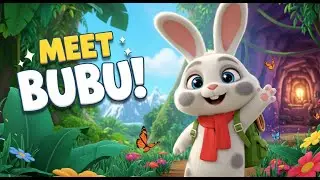 Meet Bubu the Bunny 🐰 | Fun Kids Cartoon Intro | The Adventures of Bubu