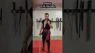 Dumb Sword Move that WORKS! The Wibbldy Wobbldy #sword #shorts