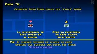 Datos curiosos de Geometry Dash #GD