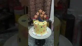 #shorts moon and star cake decorating tips || Popular cake decorating tutorials