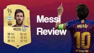 FIFA 19 | 94 RATED MESSI REVIEW!