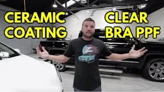 Tesla Ceramic Coating vs Paint Protection Film PPF - Which is better? Whats the Difference?