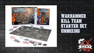 Распаковка стартового набора Warhammer Kill Team | Обзор миниатюр, ландшафта и основных компонентов