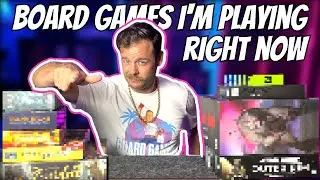 Board Games I've Enjoyed Solo and With Family This Summer