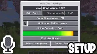 How To Setup and Use Simple Voice Chat In Minecraft! - Tutorial