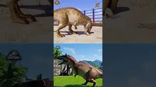 Apex Predator Evolution: Acrocanthosaurus Hunt Comparison (JWE 1 vs JWE 2)