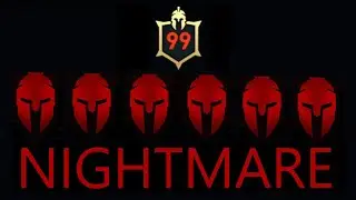 1 VS 6 Level 99 Mercenaries (Nightmare difficulty, no damage, no abilities, no bow) AC Odyssey
