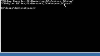 AD: Using the command line to search and modify Active Directory objects