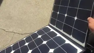 Renogy Eclipse 65w output vs. Sunpower 44w output folding solar panels