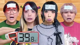 メンバーが熱を出しました…インフルエンザ菌をやっつけろ！