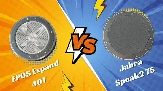Speakerphone Face-Off: EPOS Expand 40T vs Jabra Speak2 75 Comparison