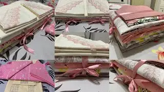 جزء الثاني✌🏻…فراش العروسة 2022 و دراوات🌸 لي ديتهم في جهازي 🎀أحدث الموديلات les🛏 draps moderne