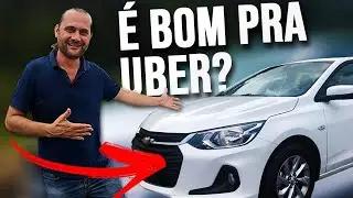 🚘Avaliação ONIX PLUS TURBO para UBER - Quantos KM/L ?