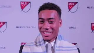 Akron's Jonathan Lewis Thoughts On Being Drafted (Courtesy MLS)