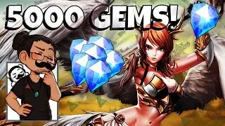 Battle Breakers - Spending 5000 GEMS for Seraph Ariellle - Oh Holy Knight Pack
