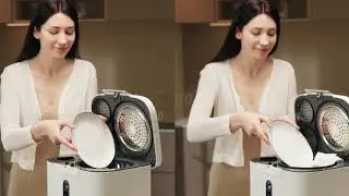 Fylecen 4L Electric Composter for Kitchen,Odor-Free/Auto-cleaning/3 Modes/Intelligent LED Display