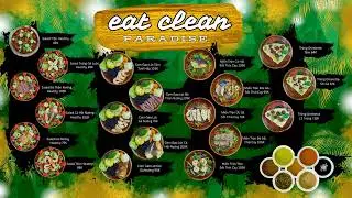 EAT CLEAN PARADISE MENU