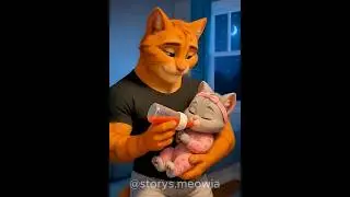 😭 despite everything, he was an excellent father #shorts #kitten #kitty #short #ainda #cats #cat ❤️🥰