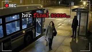 Woman Steps Off the Bus at 9:18 PM — Cameras Never See Her Again
