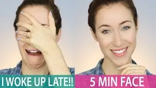 5 MINUTE DRUGSTORE MAKEUP TUTORIAL (FOR REAL) | ALLIE G BEAUTY