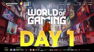 [LIVE] gamescom asia x Thailand Game Show : World of Gaming (DAY 1)