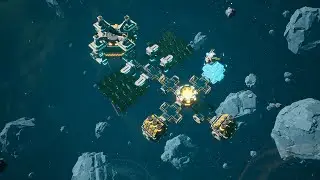 Outworld Station Demo Первый взгляд Космическое строительство