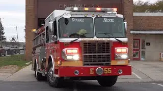 Philadelphia Fire Department Engine 55 Responding 