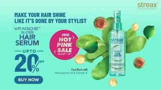 Vitariche Gloss Hair Serum | Streax Professional