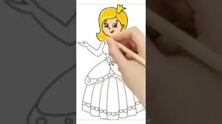 lets colour and paint🎨🖌️ this lovely princess😍!!!