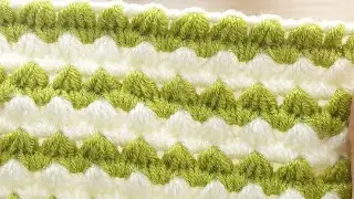 🌿 Stylish and Practical Zigzag Knitting Pattern | Step-by-Step Instructions