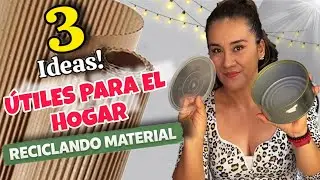 3 Útiles y Funcionales Ideas con Materiales Reciclados ♻️ El Resultado final es Increíble 😱 DIY