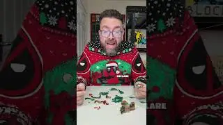 LEGO Адвент, день 16! 🎄 Прячем мастерскую Санты внутри ёлки.