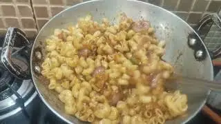 Red Sauce Pasta: Indian Style Twist! #cooking #recipe #food #ytaajkamenu