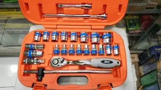 Benarkah kunci sok set iwt lebih bagus dari Tekiro..??!! socket set 25 pcs premium