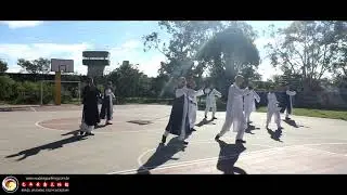 Aula de Taichi das Montanhas Wudang no Parque Bel&eacute;m com o Shifu Chen Yuzilong, 16&ordf; gera&ccedil;&atilde;o de Wudang