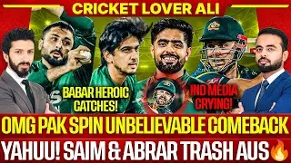 OMG Pak Won Unbelievable Comeback | Saim & Abrar Trash Aus🔥| PAK vs AUS 1st T20