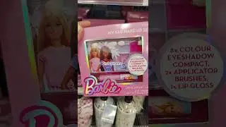 BARBIE MAKE UP FAB GIFT SET! #satisfying #asmr #barbie #makeup #barbiedoll #barbiegirl #gift #shorts
