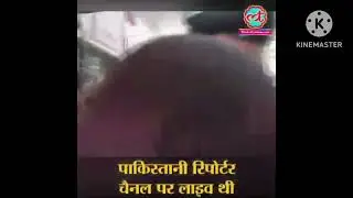 Pakistani Reporter Slapped By Guard firing While Live Reporting | International News