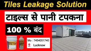 Ultimate Guide to Fixing Tile Water Seapage : SmartCare Terrace Tile Primer with Smartcare Damproof