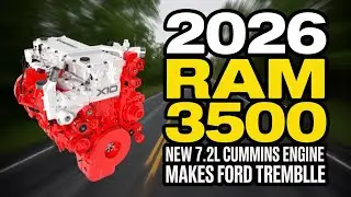 2026 Ram 3500 NEW 7.2L Cummins Engine Makes Ford Tremble!