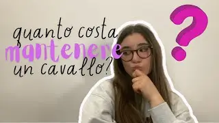Economicamente, quanto COSTA avere un CAVALLO? 💗