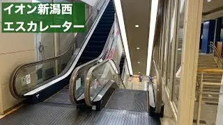 イオン新潟西 上りエスカレーター【MITSUBISHI】