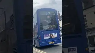 Diamond Bus 40843 MX21AVJ on route 17 departing (UK Bus Shorts #40) #bus #ukbus #diamondbus