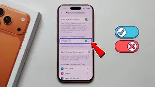 How to Enable / Disable Headphone Announce Notifications on the iPhone 17 Pro / Pro Max