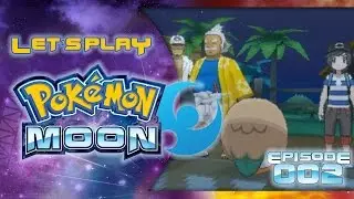 Let's Play Pokemon Moon - Episode 2 - Our First Pokemon!