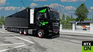 Man TGX Black Edition 640 | Ultra Graphics | Frozen Octopi Delivery ETS 2 Gameplay