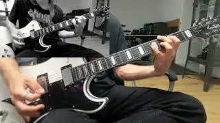 Idolatrine - Sodo / Aether live guitars | Guitar Cover | Ghost | Avendor