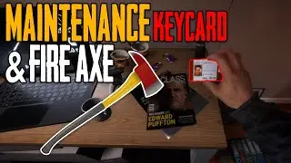 Sons Of The Forest - How to Find Maintenance Keycard and Fire Axe