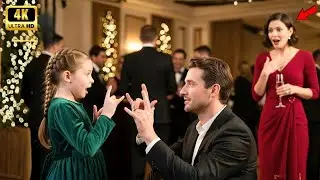 CEO nahm ihre gehörlose Tochter zum Weihnachtsessen – Single Dads Gebärden ließen sie lächeln